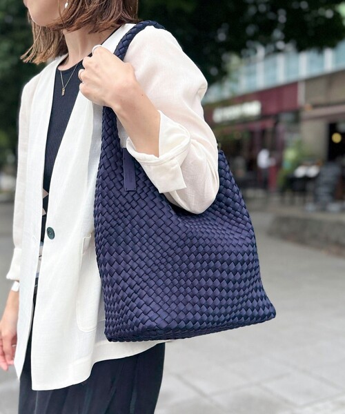 NOLLEY’S(ノーリーズ)の「メッシュワンショルダーM(ショルダーバッグ・レディース・ダークブラウン/ブラウン系その他/ブラック/アイボリー/ネイビー/グレイッシュブルー・FREE)」の5枚目の写真