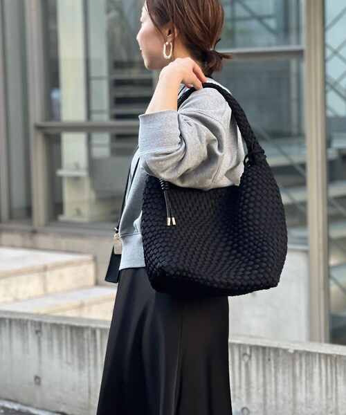 NOLLEY’S（ノーリーズ）の「メッシュワンショルダーM（ショルダーバッグ・レディース・ダークブラウン/ブラウン系その他/ブラック・FREE）」の2枚目の写真