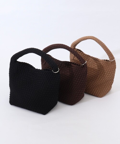 NOLLEY’S(ノーリーズ)の「メッシュワンショルダーM(ショルダーバッグ・レディース・ダークブラウン/ブラウン系その他/ブラック/アイボリー・FREE)」の12枚目の写真