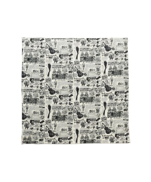 BEAMS BOY(ビームスボーイ)の「【別注】BINDU / アドバタイジング スカーフ(バンダナ/スカーフ・レディース・オフホワイト・ONE SIZE)」の5枚目の写真