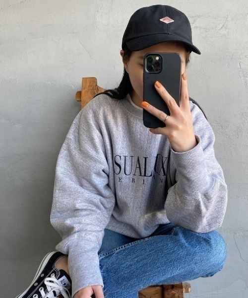 DANTON（ダントン）の「[DANTON/ダントン] 6パネル ワンポイントロゴキャップ（キャップ・レディース・ベージュ/オフホワイト/ブラック・F）」の3枚目の写真