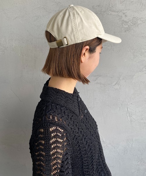 DANTON（ダントン）の「[DANTON/ダントン] 6パネル ワンポイントロゴキャップ（キャップ・レディース・ベージュ/オフホワイト/ブラック・F）」の19枚目の写真