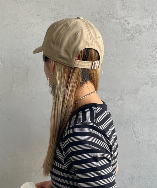 DANTON（ダントン）の「[DANTON/ダントン] 6パネル ワンポイントロゴキャップ（キャップ・レディース・ベージュ/オフホワイト/ブラック・F）」の10枚目の写真