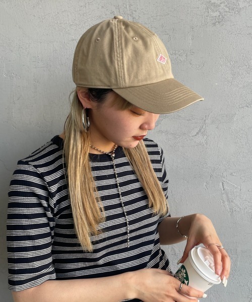 DANTON（ダントン）の「[DANTON/ダントン] 6パネル ワンポイントロゴキャップ（キャップ・レディース・ベージュ/オフホワイト/ブラック・F）」の11枚目の写真