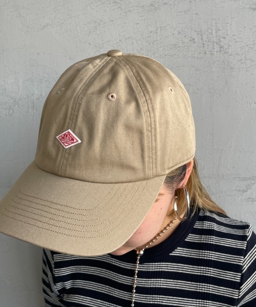 DANTON（ダントン）の「[DANTON/ダントン] 6パネル ワンポイントロゴキャップ（キャップ・レディース・ベージュ/オフホワイト/ブラック・F）」の13枚目の写真