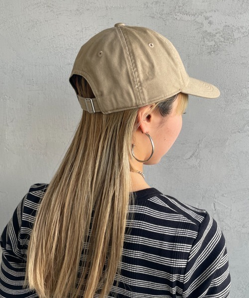 DANTON（ダントン）の「[DANTON/ダントン] 6パネル ワンポイントロゴキャップ（キャップ・レディース・ベージュ/オフホワイト/ブラック・F）」の12枚目の写真