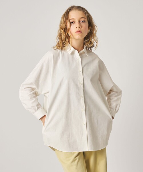 Steven Alan（スティーブンアラン）の「＜Steven Alan＞ドルマンスリーブ シャツ（シャツ/ブラウス・レディース・ベージュ/ホワイト・S/M）」の3枚目の写真