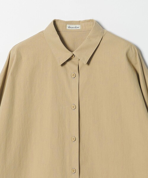 Steven Alan（スティーブンアラン）の「＜Steven Alan＞ドルマンスリーブ シャツ（シャツ/ブラウス・レディース・ベージュ/ホワイト・S/M）」の14枚目の写真