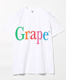 byeA.（バイエー）の「byeA./バイエー NOT APPLE T-shirt Grape/グレープ ロゴTシャツ（Tシャツ/カットソー）」