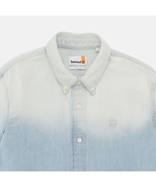 Timberland（ティンバーランド）の「デニム シャツ メンズ（シャツ/ブラウス・メンズ・ベージュ・X-LARGE/MEDIUM/LARGE）」の3枚目の写真