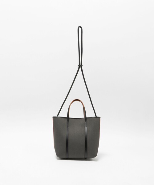 hALON(アーロン)の「<hALON>ボンディング ミニ トートバッグ(トートバッグ・メンズ・オリーブ/ブラック・FREE)」の7枚目の写真