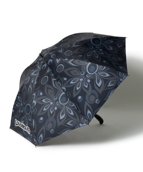LOUDMOUTH ラウドマウス LOUDMOUTH/ラウドマウス ゴルフウェア UV対策 雨対策 総柄 晴雨兼用 傘