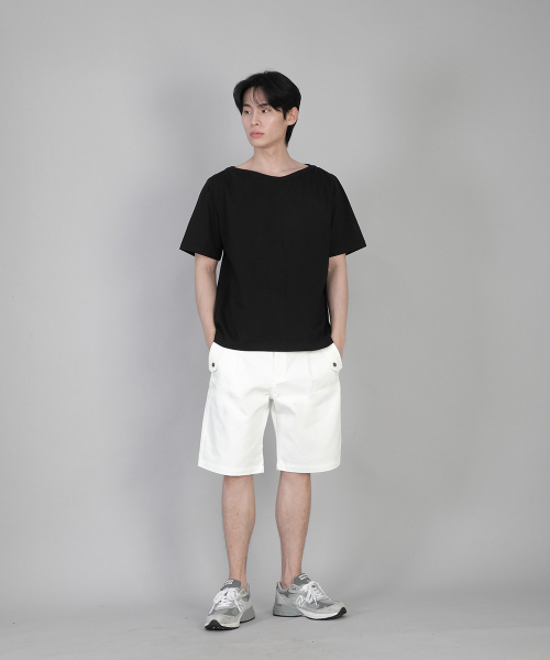 SAINTCREW(セントクルー)の「無地ボートネック半袖Tシャツ BSR-882 ブラック(Tシャツ/カットソー・メンズ・その他・MEDIUM/LARGE/XX-LARGE/XXX-LARGE/XXXX-LARGE/X-LARGE/SMALL)」の11枚目の写真