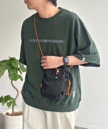 CPCM（シーピーシーエム）の「ピグメントミニ裏毛5分袖スウェット（Tシャツ/カットソー）」