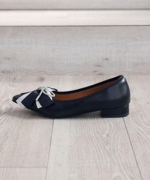 RETRO GIRL（レトロガール）の「リボンパンプス（パンプス・レディース・オフホワイト/ブラック・MEDIUM/LARGE）」の15枚目の写真