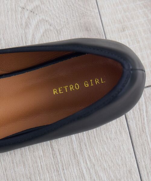 RETRO GIRL（レトロガール）の「リボンパンプス（パンプス・レディース・オフホワイト/ブラック・MEDIUM/LARGE）」の18枚目の写真