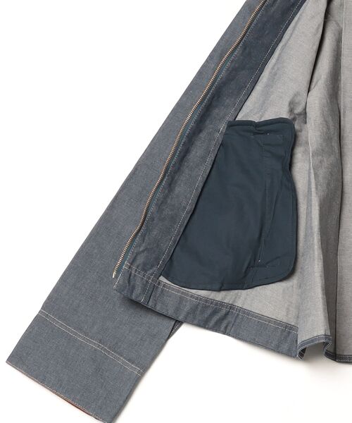 Barbour(バブアー)の「Freckletonデニムジャケット(レディース)(デニムジャケット・レディース・ブルー・6/8/10)」の11枚目の写真