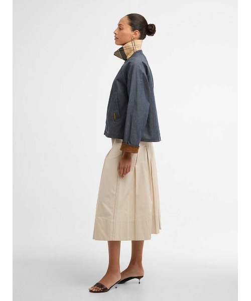 Barbour(バブアー)の「Freckletonデニムジャケット(レディース)(デニムジャケット・レディース・ブルー・6/8/10)」の2枚目の写真