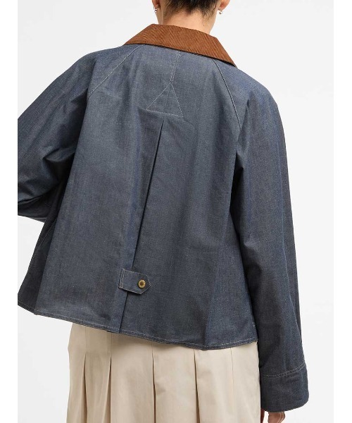 Barbour(バブアー)の「Freckletonデニムジャケット(レディース)(デニムジャケット・レディース・ブルー・6/8/10)」の6枚目の写真