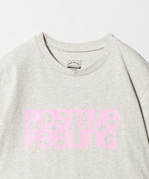 MIXTA（ミクスタ）の「【別注】＜MIXTA＞POSITIVE FEELING Tシャツ LT.GRAY（Tシャツ/カットソー・レディース・ライトグレー・S）」の7枚目の写真
