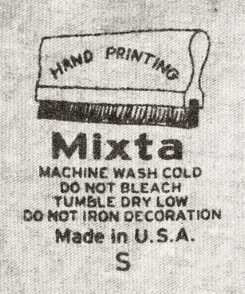 MIXTA（ミクスタ）の「【別注】＜MIXTA＞POSITIVE FEELING Tシャツ LT.GRAY（Tシャツ/カットソー・レディース・ライトグレー・S）」の3枚目の写真