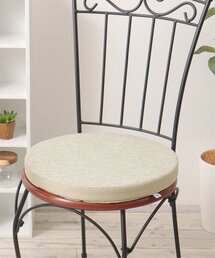LBC（エルビーシー）の「スラブ&ヘリンボンシートクッション ラウンド H4cm（クッション/クッションカバー）」