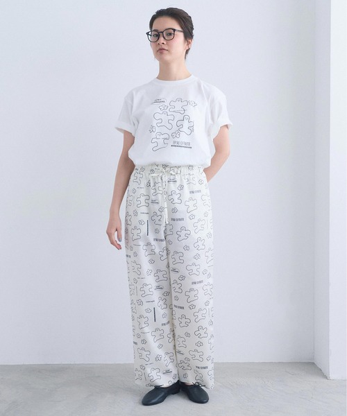 I am I in fact...(アイアムアイインファクト)の「JOI 2 D WRLD PANTS(その他パンツ・レディース・ホワイト・FREE)」の6枚目の写真
