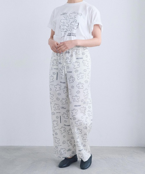I am I in fact...(アイアムアイインファクト)の「JOI 2 D WRLD PANTS(その他パンツ・レディース・ホワイト・FREE)」の8枚目の写真