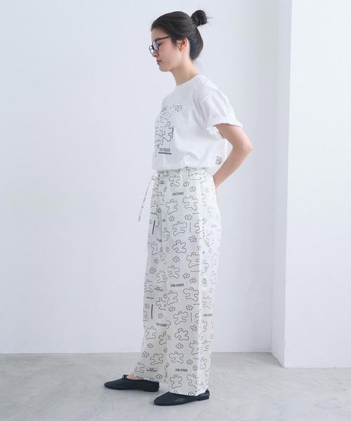 I am I in fact...(アイアムアイインファクト)の「JOI 2 D WRLD PANTS(その他パンツ・レディース・ホワイト・FREE)」の9枚目の写真