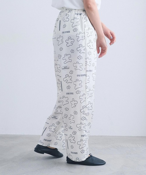 I am I in fact...(アイアムアイインファクト)の「JOI 2 D WRLD PANTS(その他パンツ・レディース・ホワイト・FREE)」の4枚目の写真