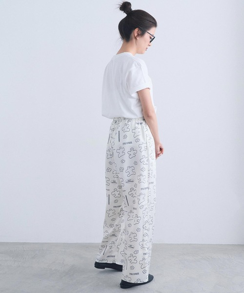 I am I in fact...(アイアムアイインファクト)の「JOI 2 D WRLD PANTS(その他パンツ・レディース・ホワイト・FREE)」の12枚目の写真