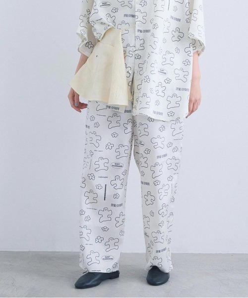 I am I in fact...(アイアムアイインファクト)の「JOI 2 D WRLD PANTS(その他パンツ・レディース・ホワイト・FREE)」の15枚目の写真