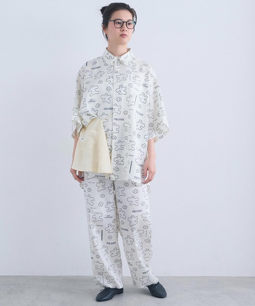 I am I in fact...(アイアムアイインファクト)の「JOI 2 D WRLD PANTS(その他パンツ・レディース・ホワイト・FREE)」の14枚目の写真