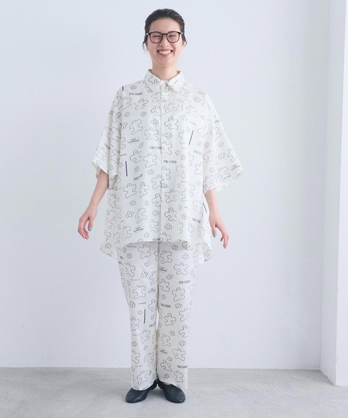 I am I in fact...(アイアムアイインファクト)の「JOI 2 D WRLD PANTS(その他パンツ・レディース・ホワイト・FREE)」の20枚目の写真