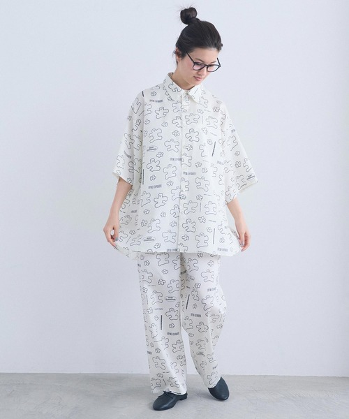 I am I in fact...(アイアムアイインファクト)の「JOI 2 D WRLD PANTS(その他パンツ・レディース・ホワイト・FREE)」の19枚目の写真