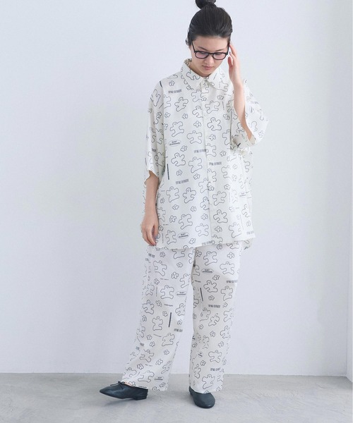 I am I in fact...(アイアムアイインファクト)の「JOI 2 D WRLD PANTS(その他パンツ・レディース・ホワイト・FREE)」の22枚目の写真