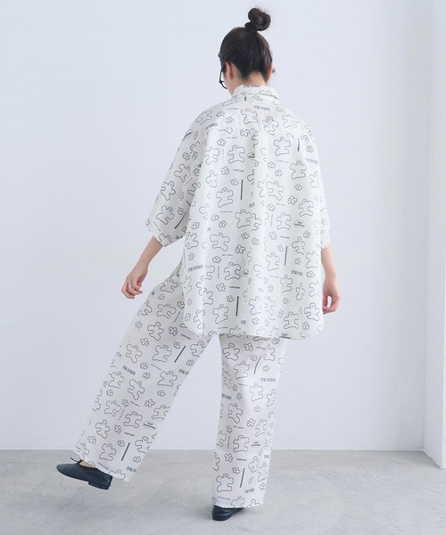 I am I in fact...(アイアムアイインファクト)の「JOI 2 D WRLD PANTS(その他パンツ・レディース・ホワイト・FREE)」の18枚目の写真