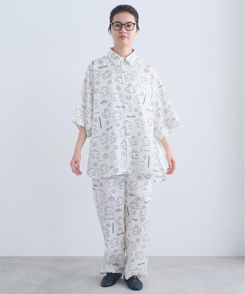 I am I in fact...(アイアムアイインファクト)の「JOI 2 D WRLD PANTS(その他パンツ・レディース・ホワイト・FREE)」の17枚目の写真