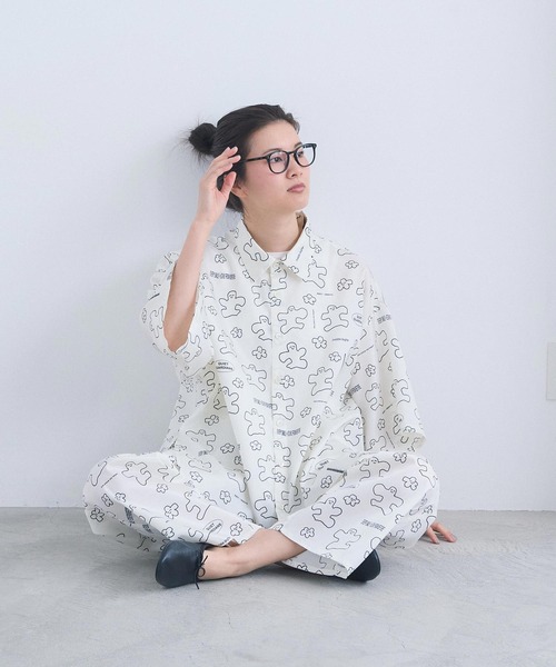 I am I in fact...(アイアムアイインファクト)の「JOI 2 D WRLD PANTS(その他パンツ・レディース・ホワイト・FREE)」の16枚目の写真