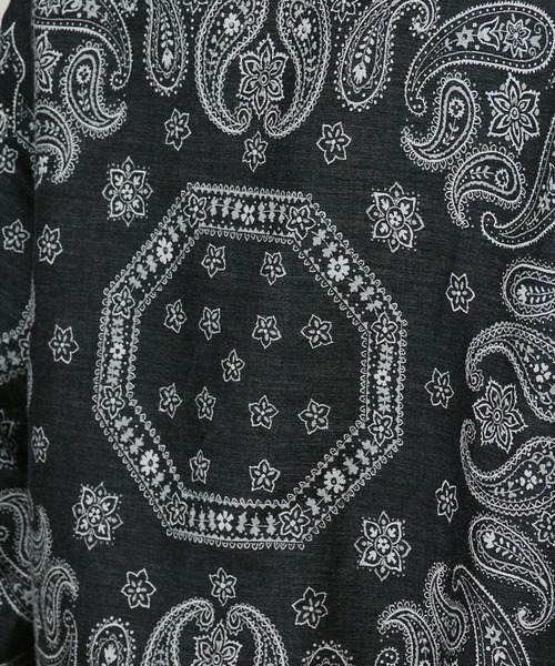 superNova.（スーパーノヴァ）の「superNova. Track jacket - Bandana jacquard / SN-533A（ブルゾン・メンズ・ブラック・M）」の21枚目の写真