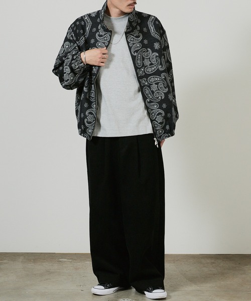superNova.（スーパーノヴァ）の「superNova. Track jacket - Bandana jacquard / SN-533A（ブルゾン・メンズ・ブラック・M）」の11枚目の写真
