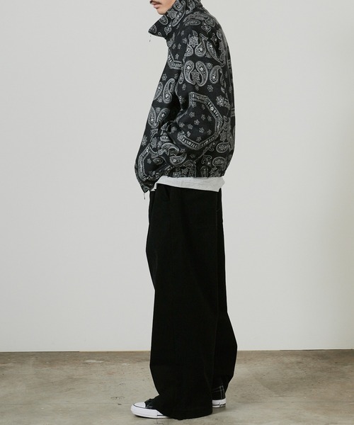 superNova.（スーパーノヴァ）の「superNova. Track jacket - Bandana jacquard / SN-533A（ブルゾン・メンズ・ブラック・M）」の14枚目の写真