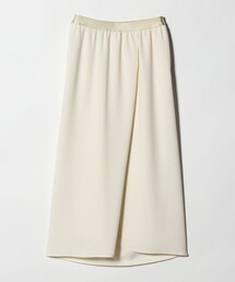 UNITED ARROWS | COMFY ラップ マキシスカート WHITE ‐防汚 UVカット ウォッシャブル‐(スカート)