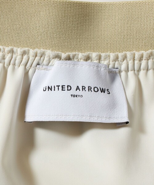UNITED ARROWS（ユナイテッドアローズ）の「COMFY ラップ マキシスカート WHITE ‐防汚 UVカット ウォッシャブル‐（スカート・レディース・オフホワイト・38/36）」の7枚目の写真