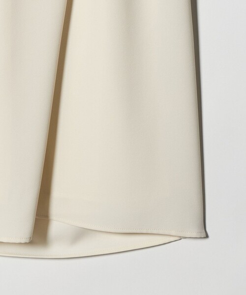COMFY ラップ マキシスカート WHITE ‐防汚 UVカット ウォッシャブル