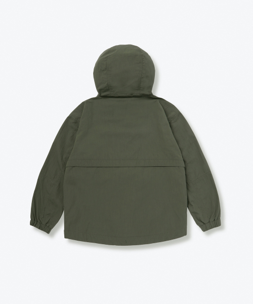 MUSINSA STANDARD KIDS（ムシンサスタンダードキッズ）の「[シティレジャー] CNウィンドブレーカージャケット [カーキ]（ブルゾン・レディース・その他・100/110/120/130/140/150）」の3枚目の写真