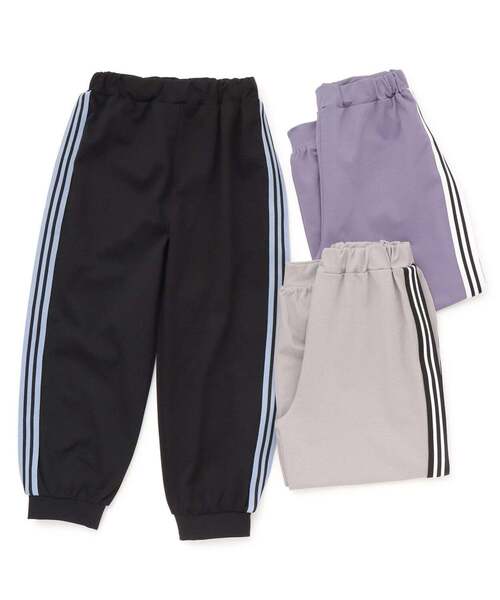 b・ROOM(ビールーム)の「【スクール対応】速乾でシワになりにくいイージーケアラインパンツ(その他パンツ・キッズ・パープル/ブラック/ライトグレー・110cm/150cm/130cm/120cm/100cm/140cm)」の15枚目の写真