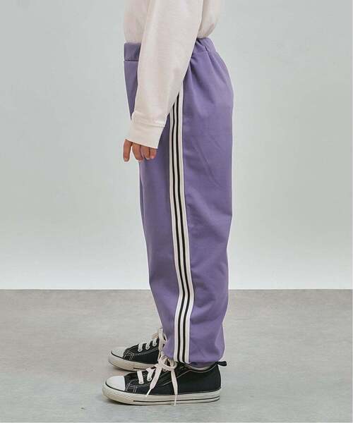 b・ROOM(ビールーム)の「【スクール対応】速乾でシワになりにくいイージーケアラインパンツ(その他パンツ・キッズ・パープル/ブラック/ライトグレー・110cm/150cm/130cm/120cm/100cm/140cm)」の13枚目の写真