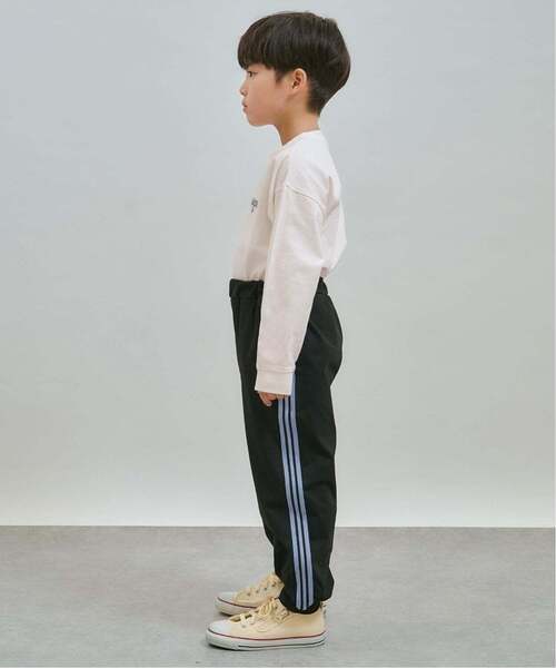 b・ROOM(ビールーム)の「【スクール対応】速乾でシワになりにくいイージーケアラインパンツ(その他パンツ・キッズ・パープル/ブラック/ライトグレー・110cm/150cm/130cm/120cm/100cm/140cm)」の10枚目の写真