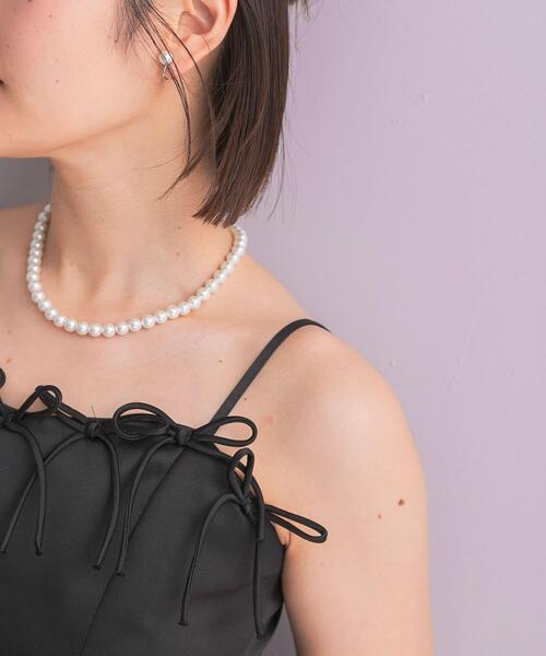 URBAN RESEARCH ROSSO WOMEN（アーバンリサーチ　ロッソ）の「kaene　シェルパールスタンダードジュエリーセット（その他ヘアアクセサリー・レディース・シルバー・FREE）」の2枚目の写真